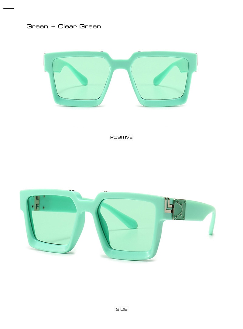 Geometric Design Sunglasses