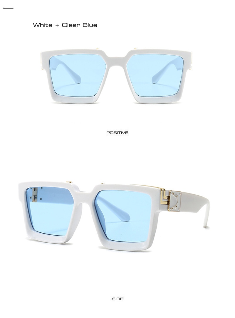 Geometric Design Sunglasses