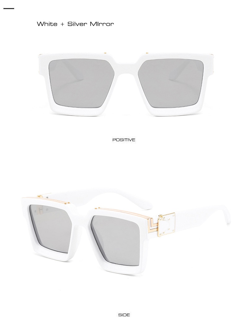 Geometric Design Sunglasses