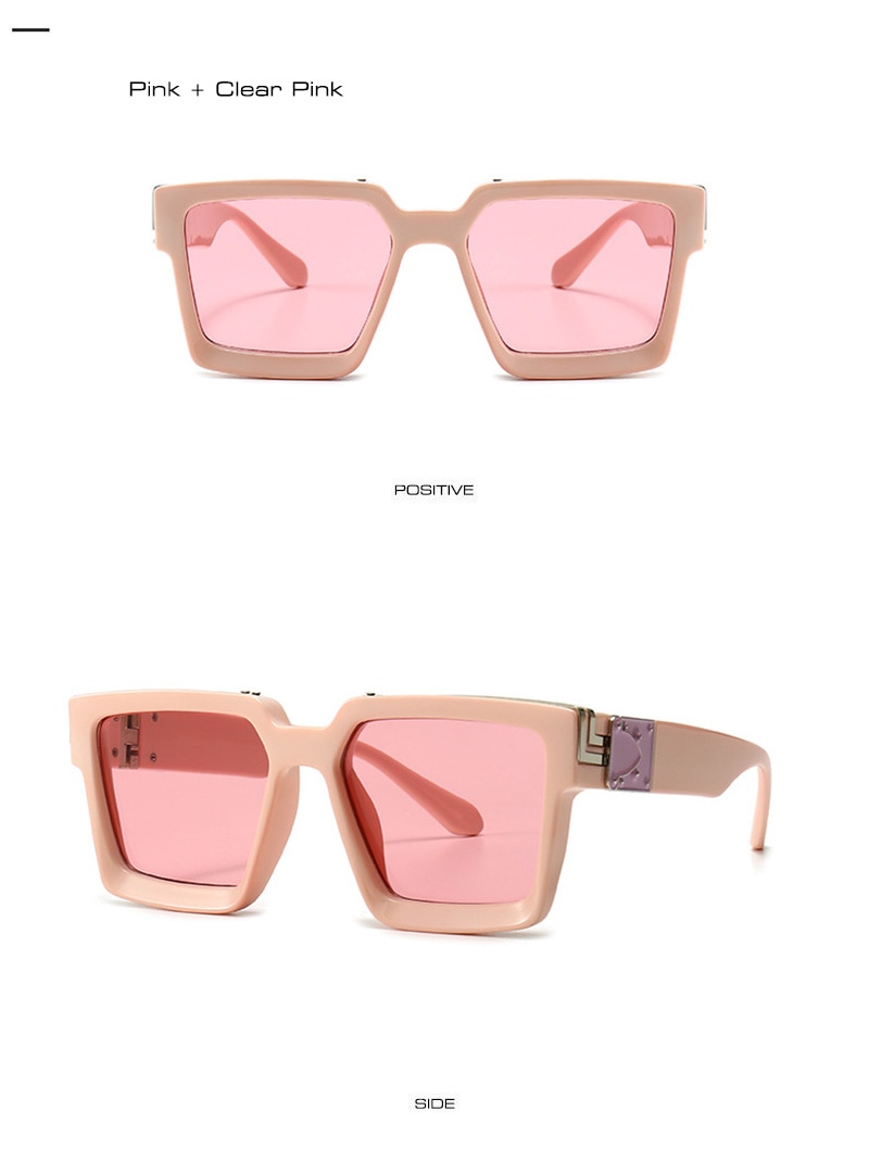 Geometric Design Sunglasses