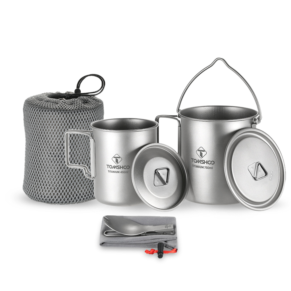 Titanium Camping Cup 3 Pcs Set