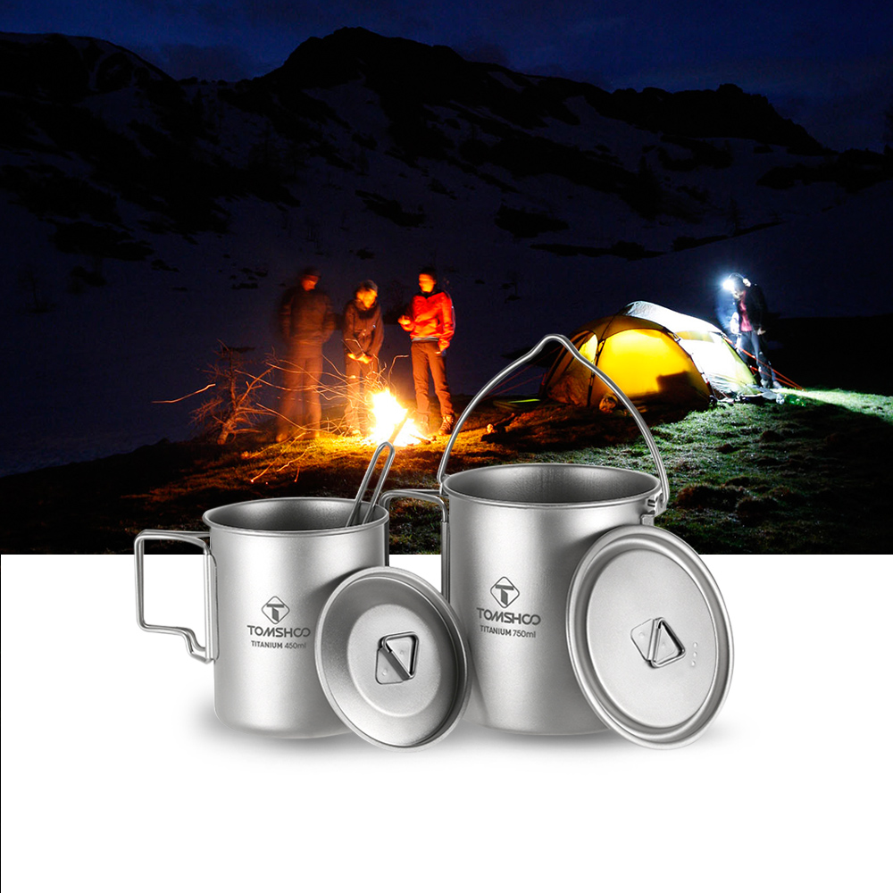 Titanium Camping Cup 3 Pcs Set