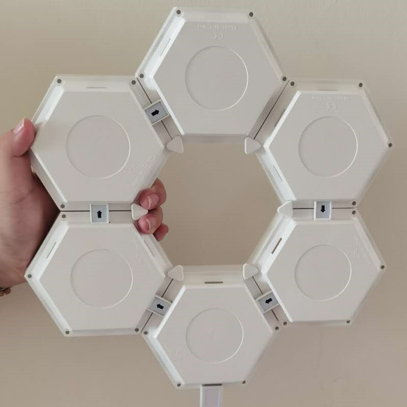 DIY LED Honeycomb Shaped Lights Set