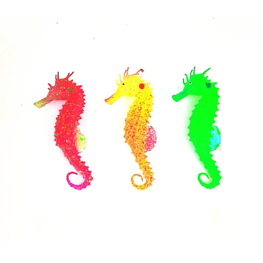 Luminous Sea Horse Aquarium Decor