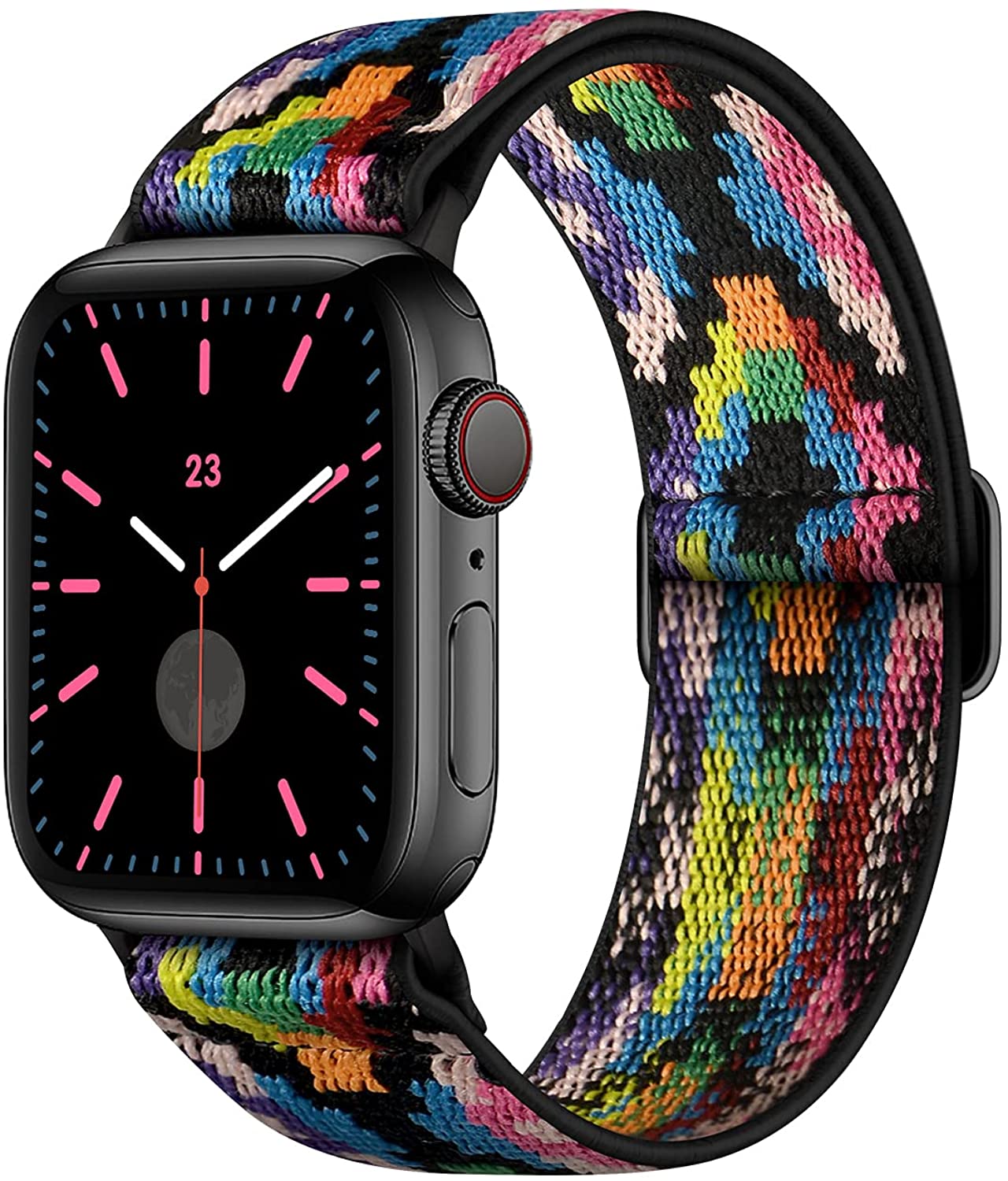 Elastic Patterned Watch Band