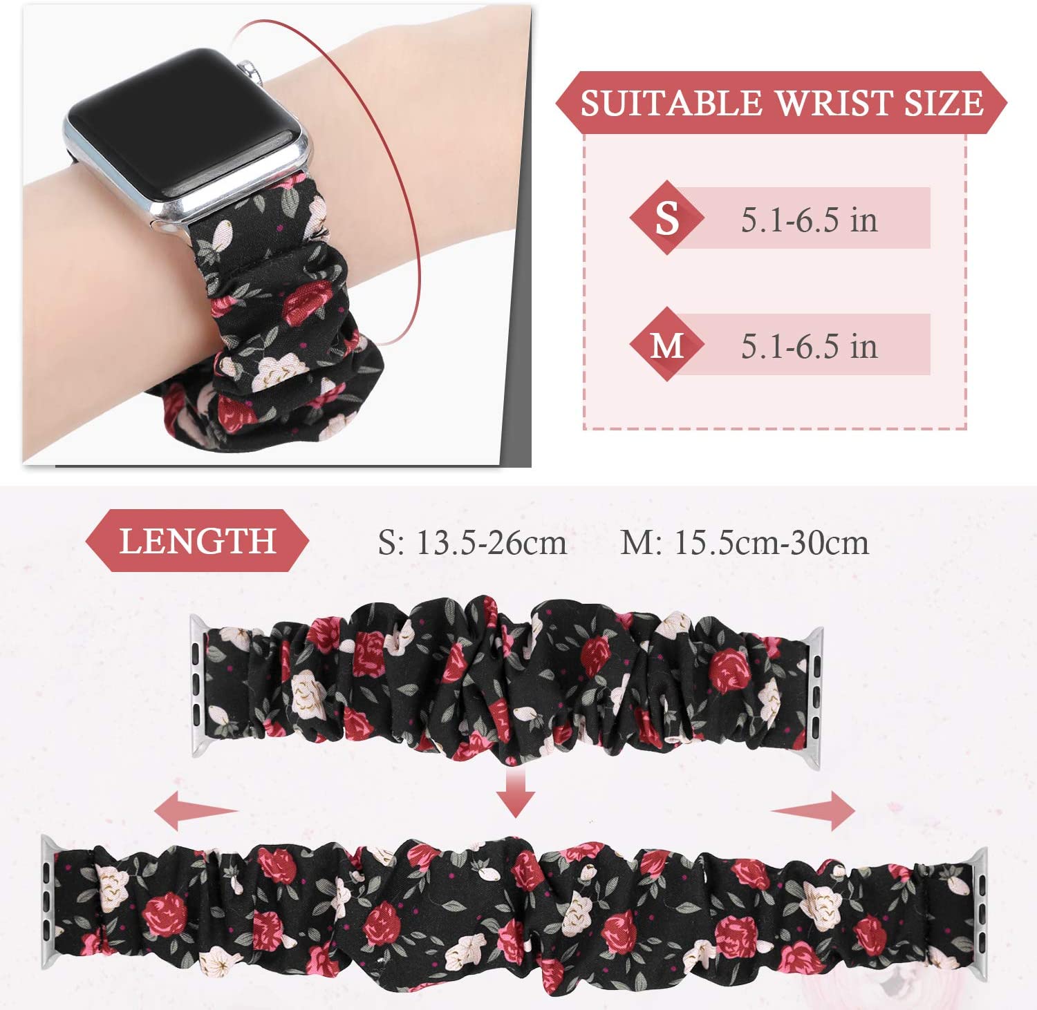 Scrunchie Strap for Apple Watch