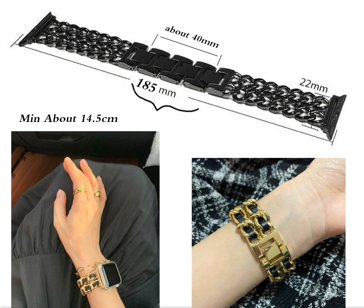 Luxury Stainless Steel Watch Bracelet