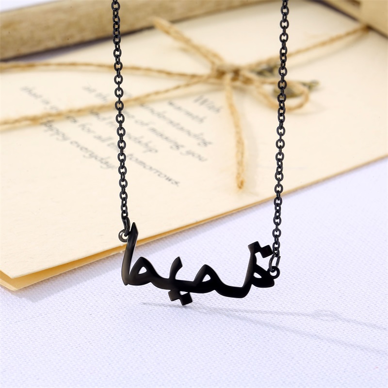 Customized Stainless Steel Pendant Necklace