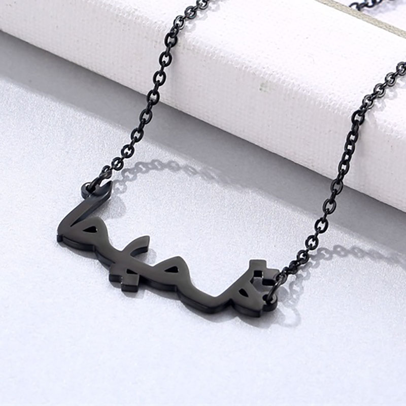 Customized Stainless Steel Pendant Necklace