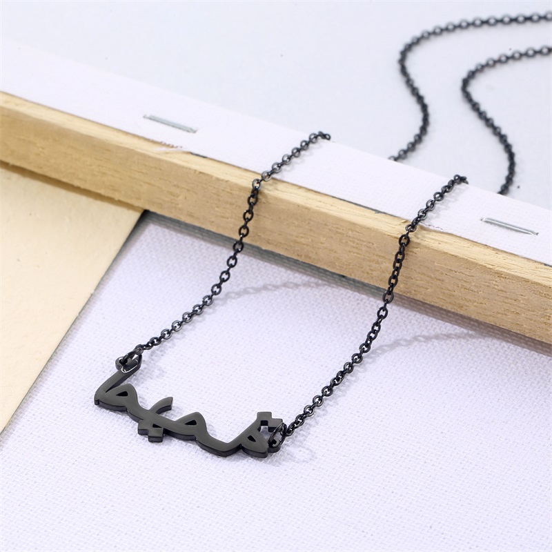 Customized Stainless Steel Pendant Necklace