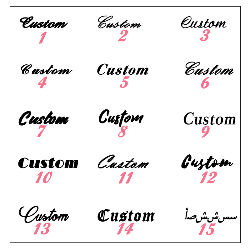 Customized Arabic Adjustable Ring