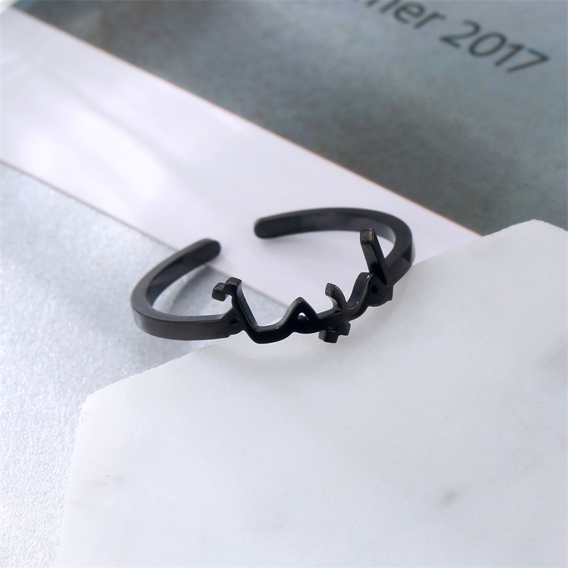 Customized Arabic Adjustable Ring