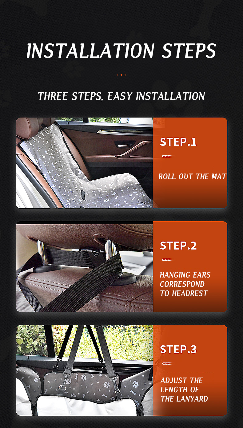 Waterproof Rear Back Seat Mat