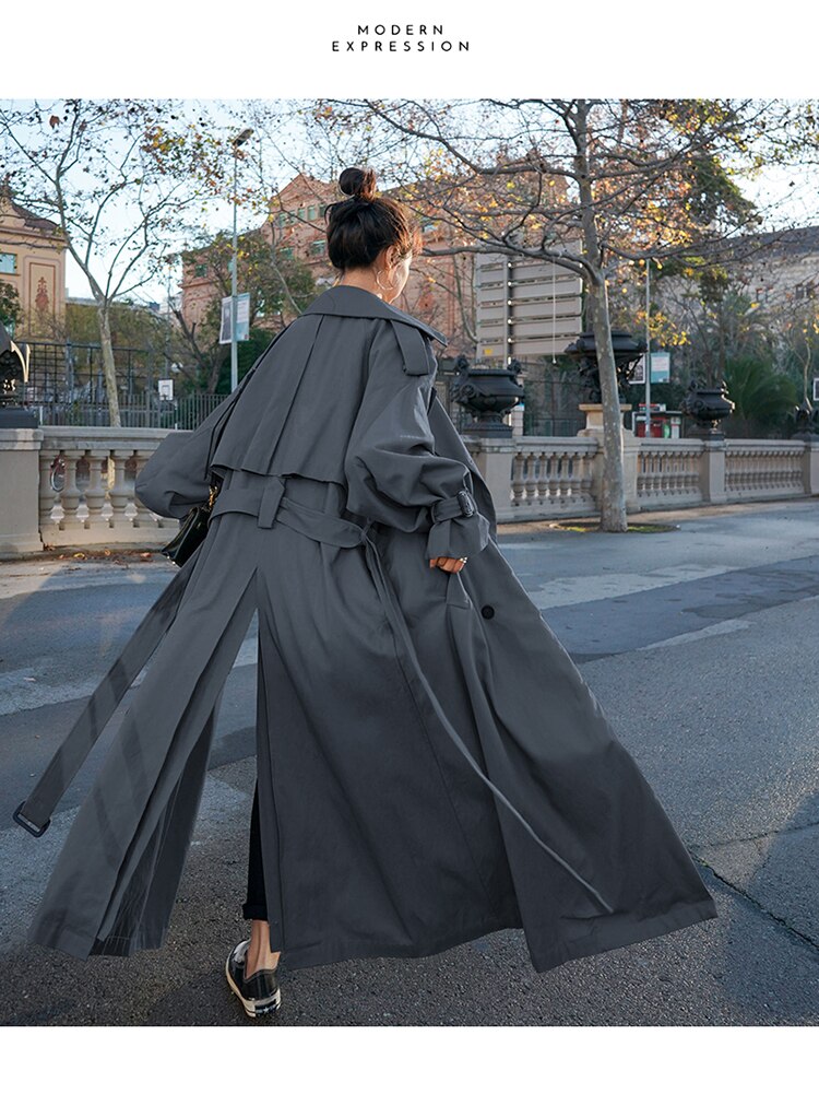 Women's Oversized Trench Coat