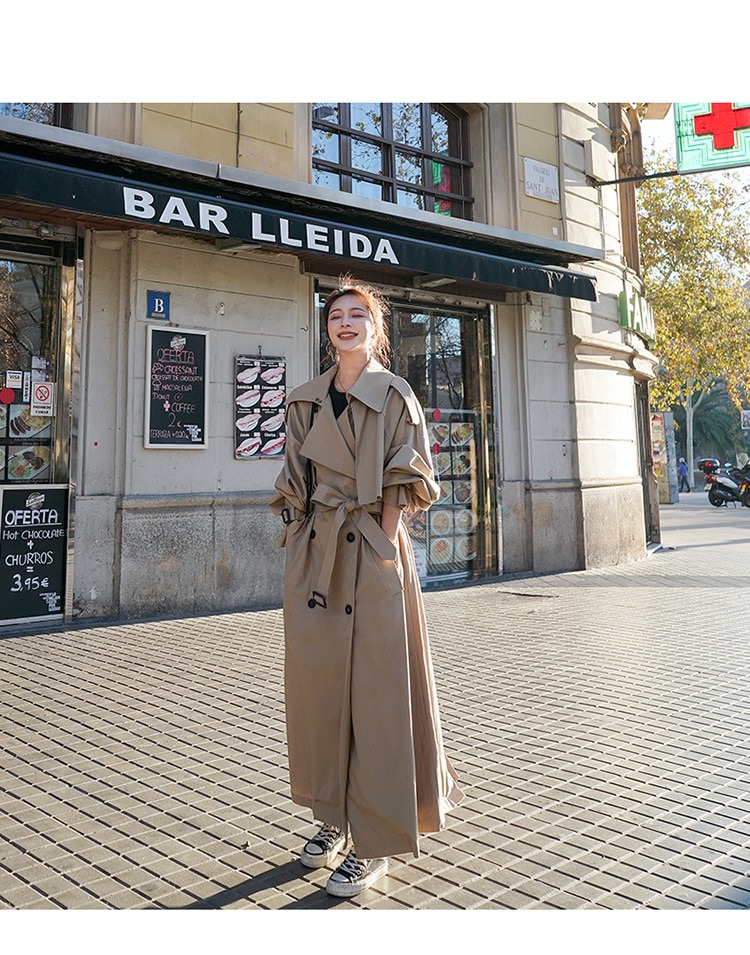 Women's Oversized Trench Coat