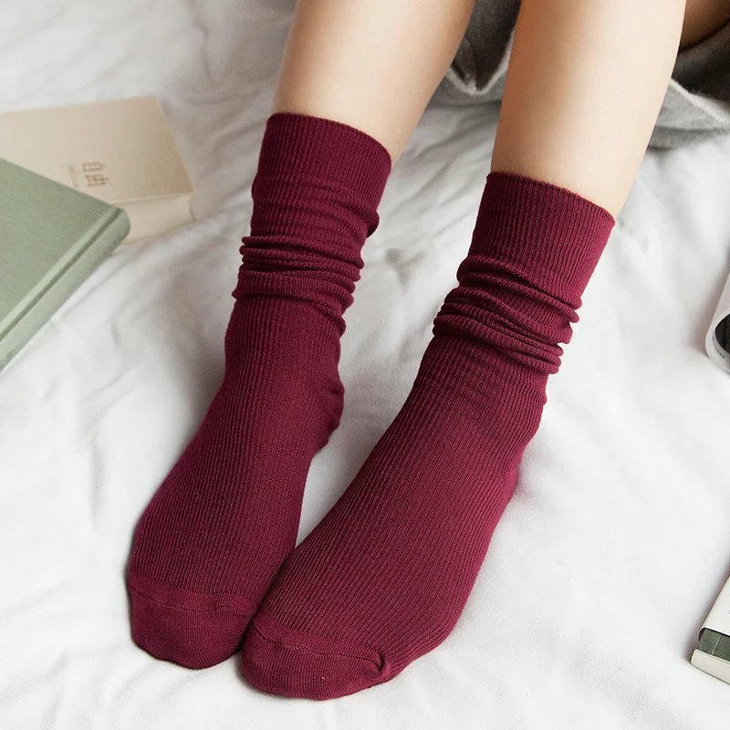 Women's Long Cotton Socks