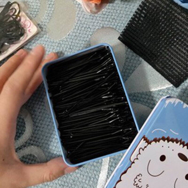 Black Hair Bobby Pins