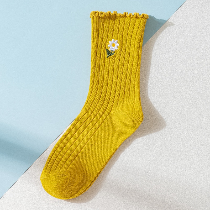 Women's Liitle Flower Socks