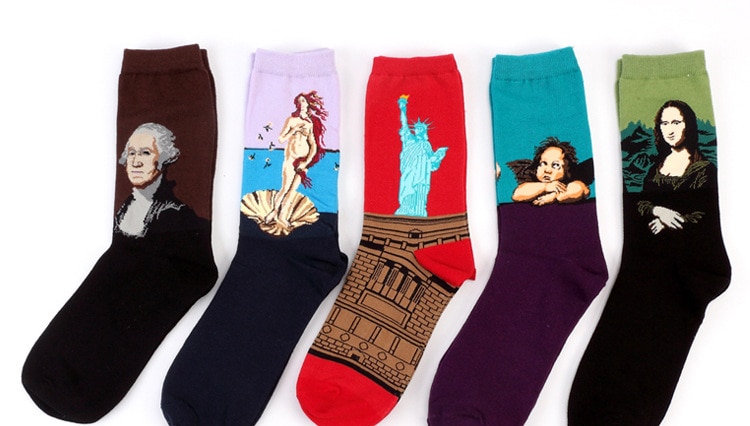 Women's Art Printed Socks