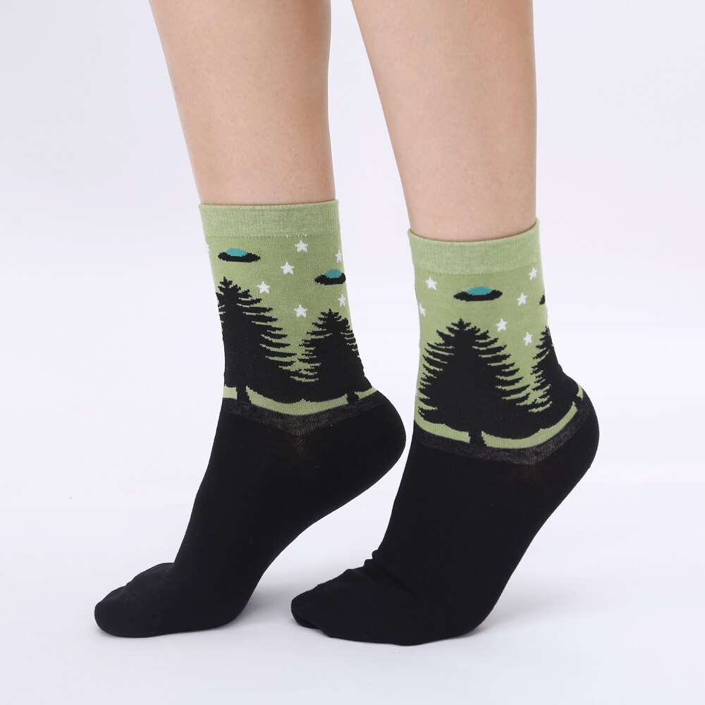 Women's Colorful Patterned Socks