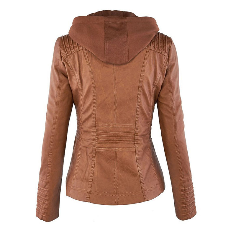 Women's PU Leather Jacket