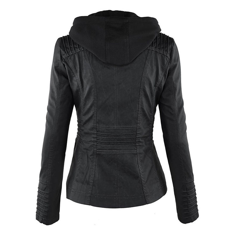 Women's PU Leather Jacket