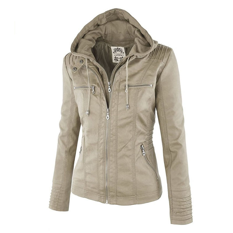 Women's PU Leather Jacket