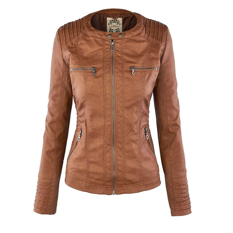 Women's PU Leather Jacket