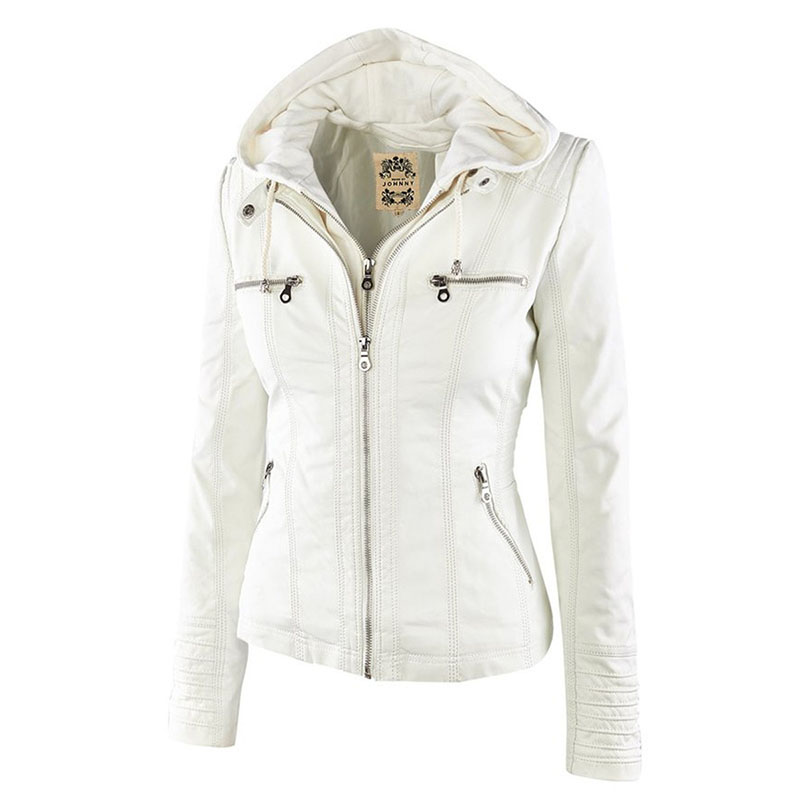 Women's PU Leather Jacket