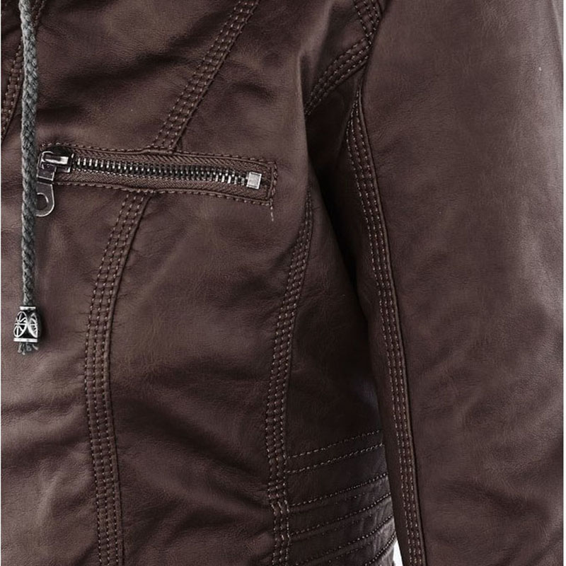 Women's PU Leather Jacket