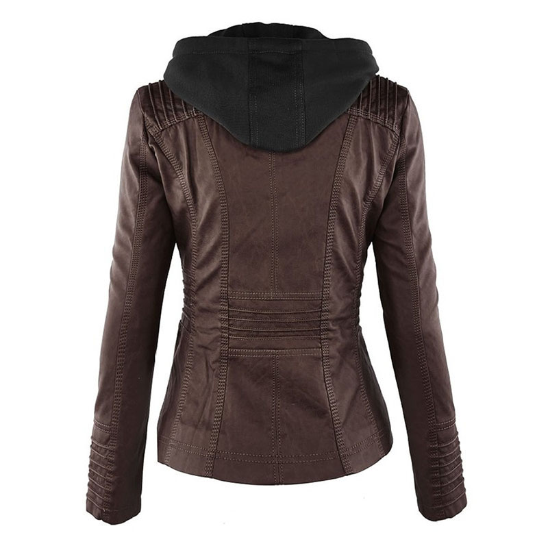 Women's PU Leather Jacket