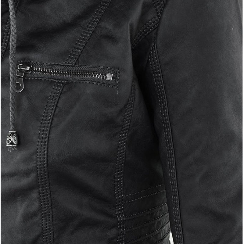 Women's PU Leather Jacket