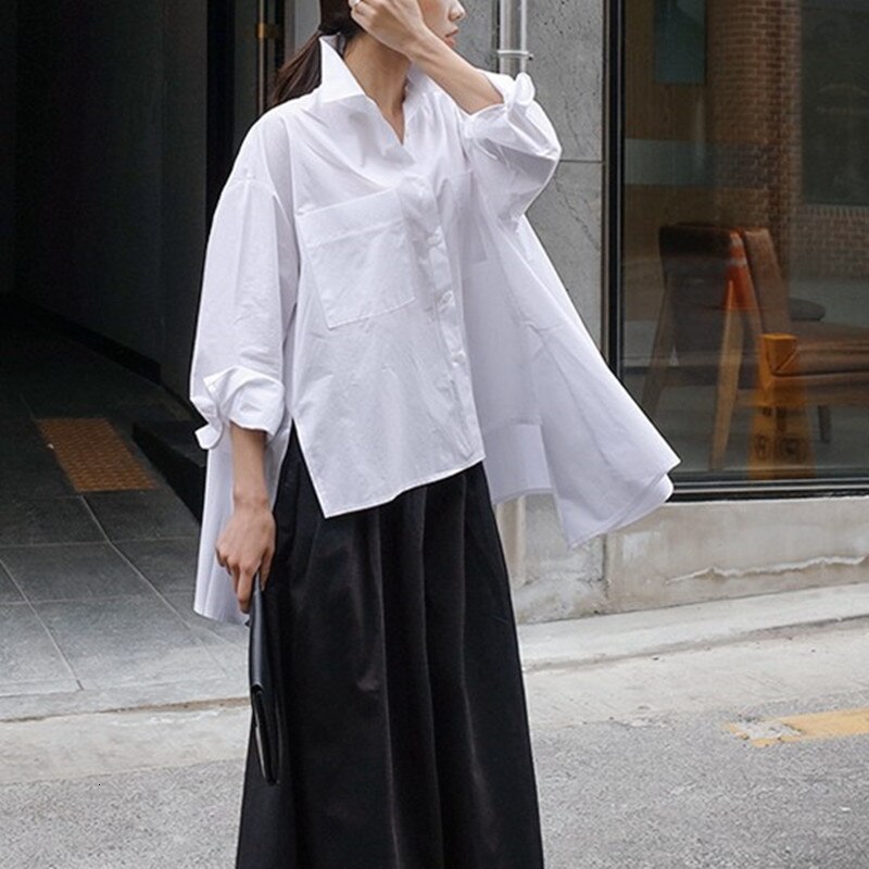 Women's Pigeon Asymmetric Shirt