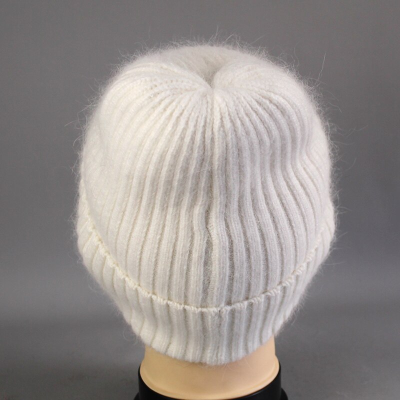 Wool Knitted Women's Beanie