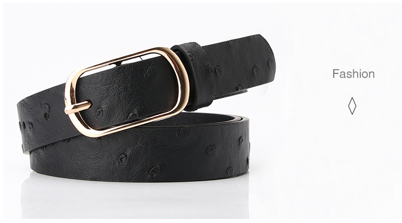 Women's Vintage Animal Textured Belt