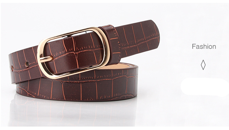 Women's Vintage Animal Textured Belt