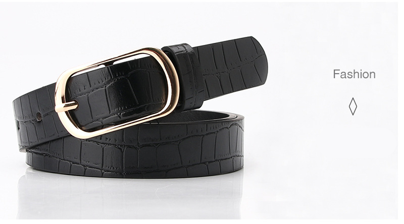 Women's Vintage Animal Textured Belt