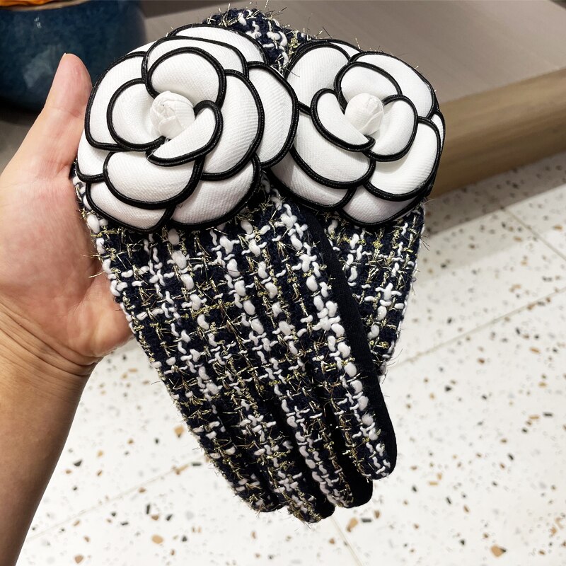 Women's Warm Flower Gloves