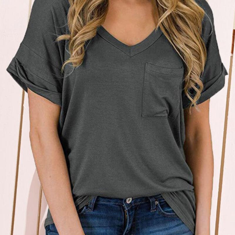 Women's Basic Plain T-Shirts