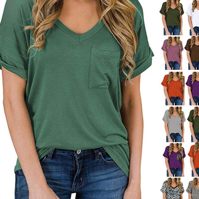 Women's Basic Plain T-Shirts