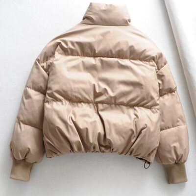 Women's Solid Color Oversized Parka