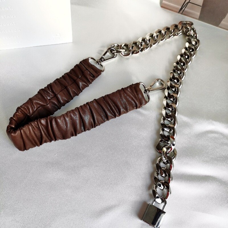 Silver Chain Belt for Women