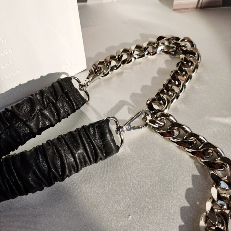 Silver Chain Belt for Women