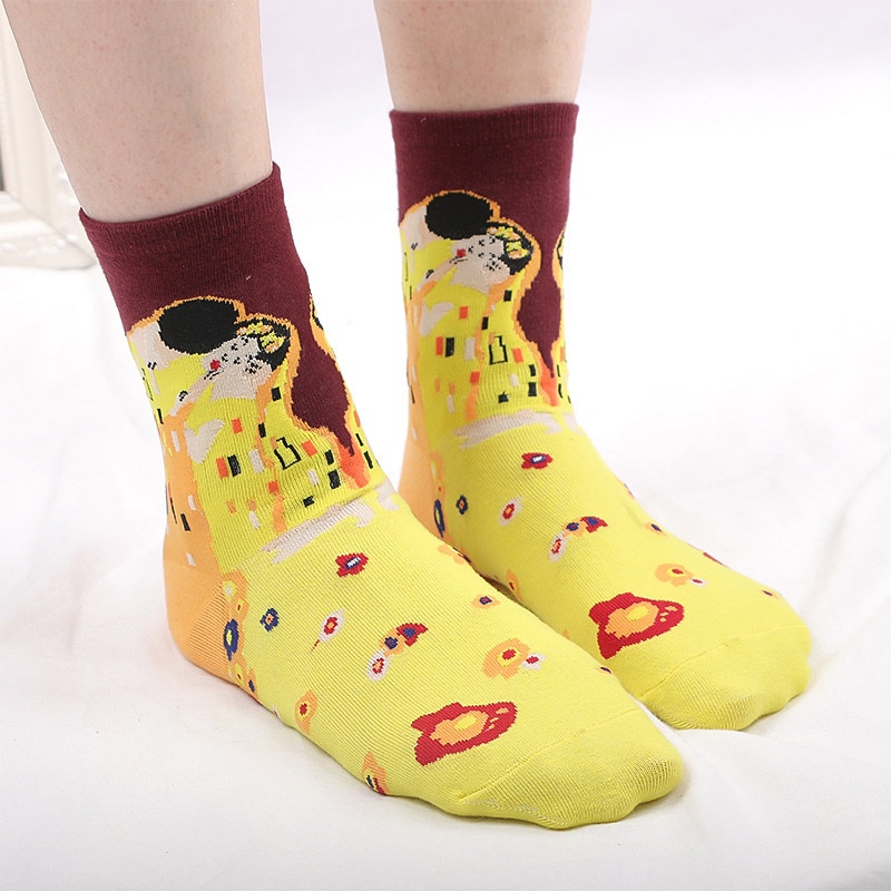 Paintings Socks 5 Pcs Set