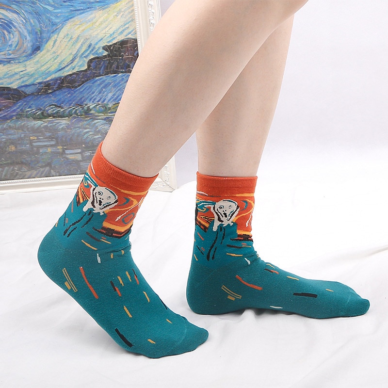 Paintings Socks 5 Pcs Set