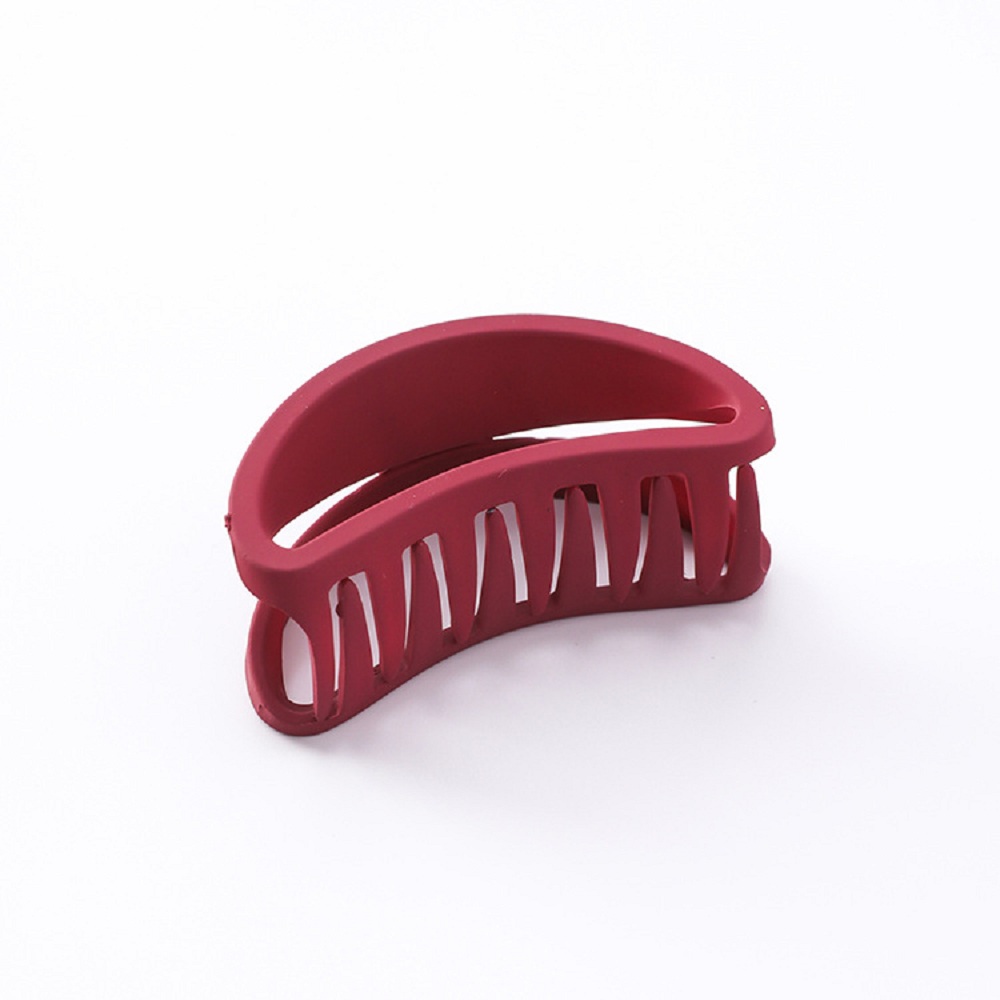 Women's Minimalist Hollow Out Acrylic Hair Claw Clip