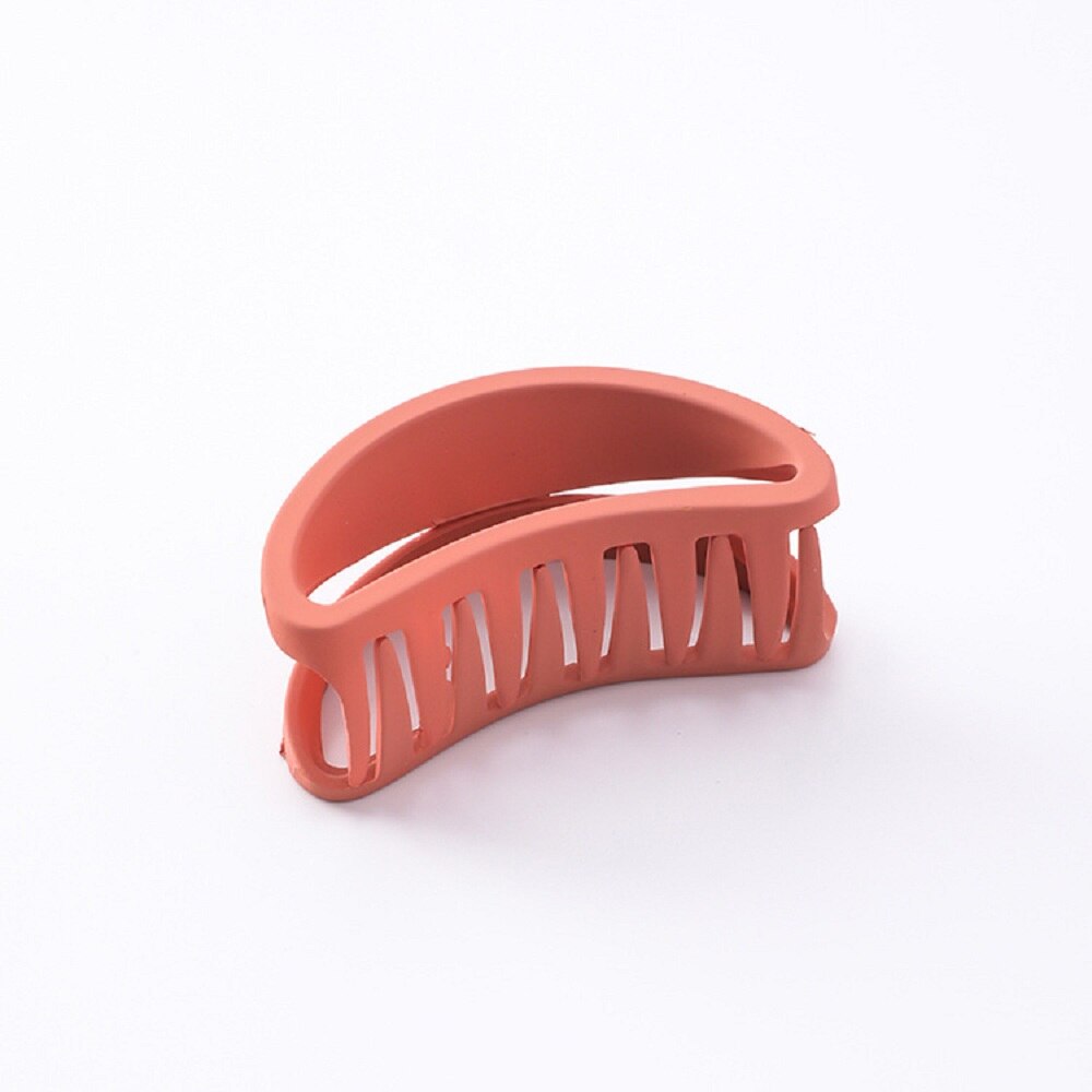 Women's Minimalist Hollow Out Acrylic Hair Claw Clip