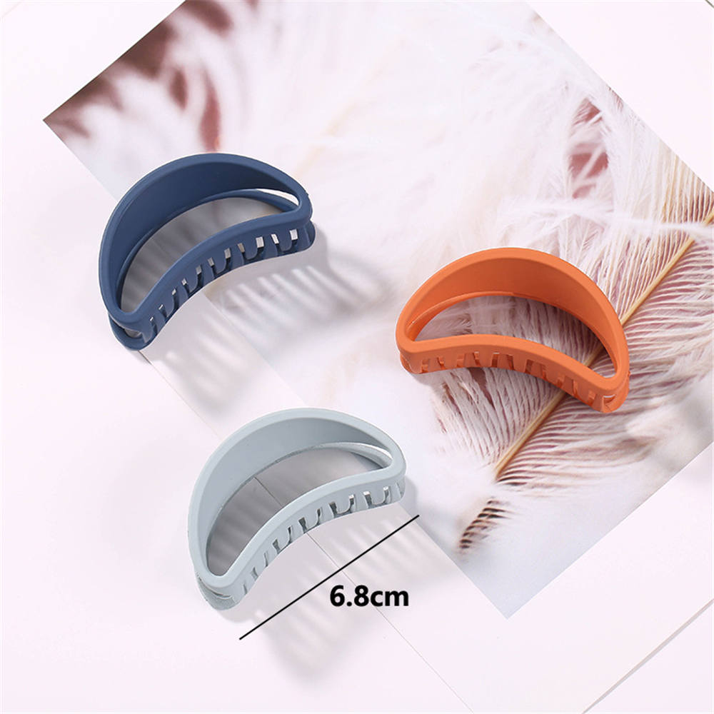 Women's Minimalist Hollow Out Acrylic Hair Claw Clip