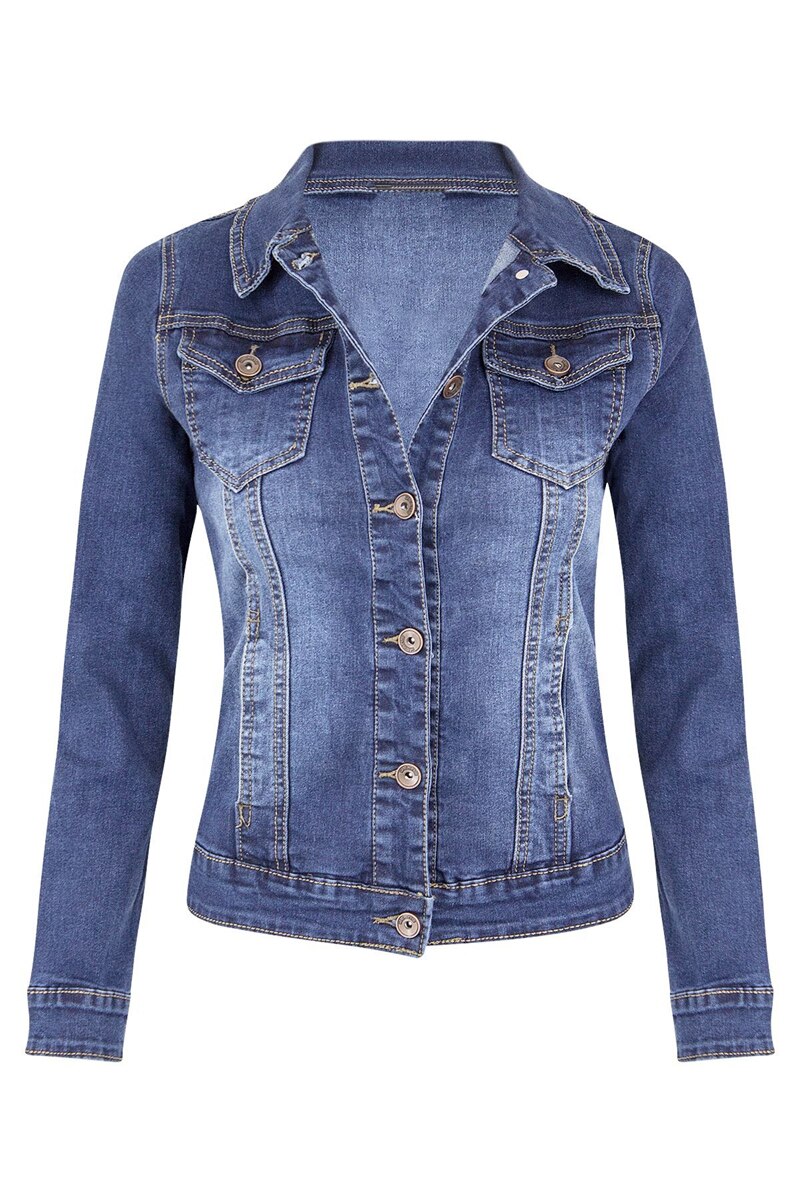 Women's Classic Short Denim Jacket