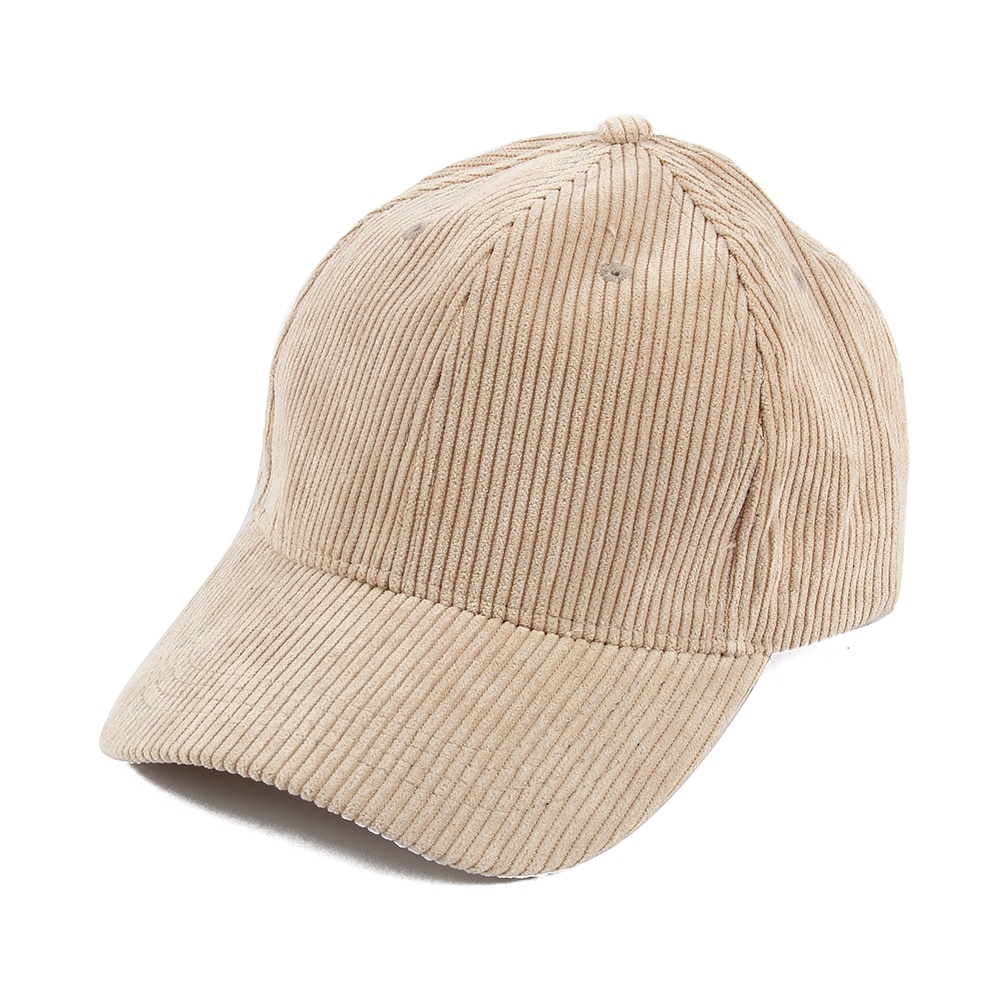 Women's Adjustable Ribbed Baseball Cap